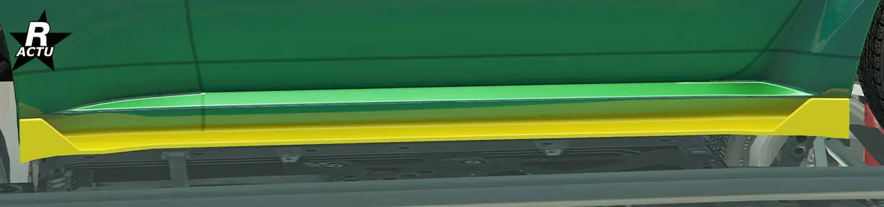 Bas de caisse GT couleur secondaire