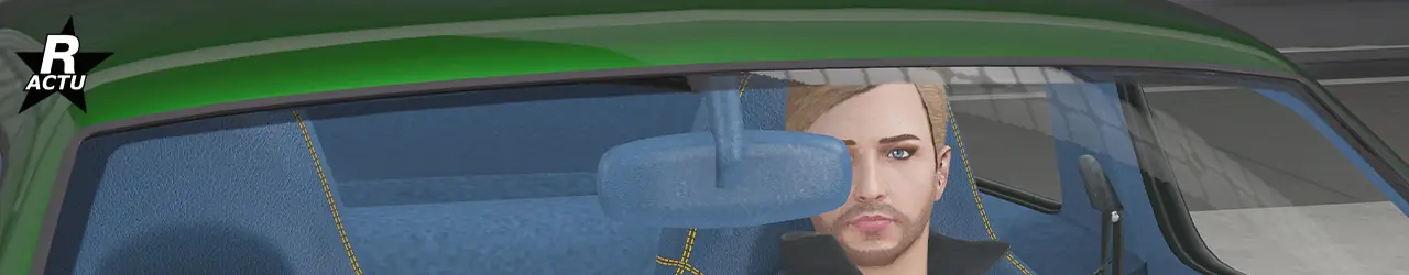 Aucun pare-soleil sur le pare-brise avant du véhicule.