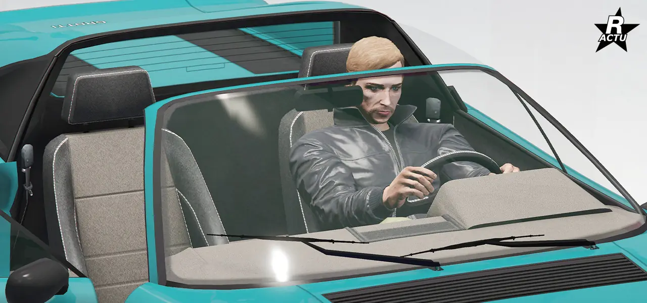 Habitacle de la voiture Grotti Itali Classique avec aucun arceaux de sécurité.