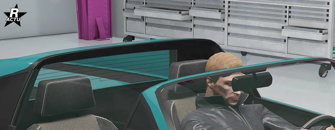 Option qui retire le toit et fait de cette voiture une décapotable.