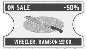 Bons de reduction de 50% pour l'achat de la Machette Águila chez madame Nazare.