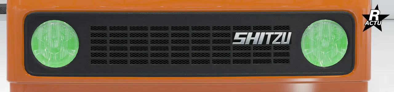 Option de phares avant où le verres des phares sont de couleur vert.