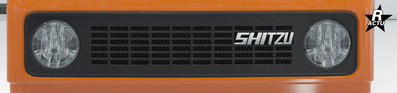 Phares avant de série avec verres transparents.