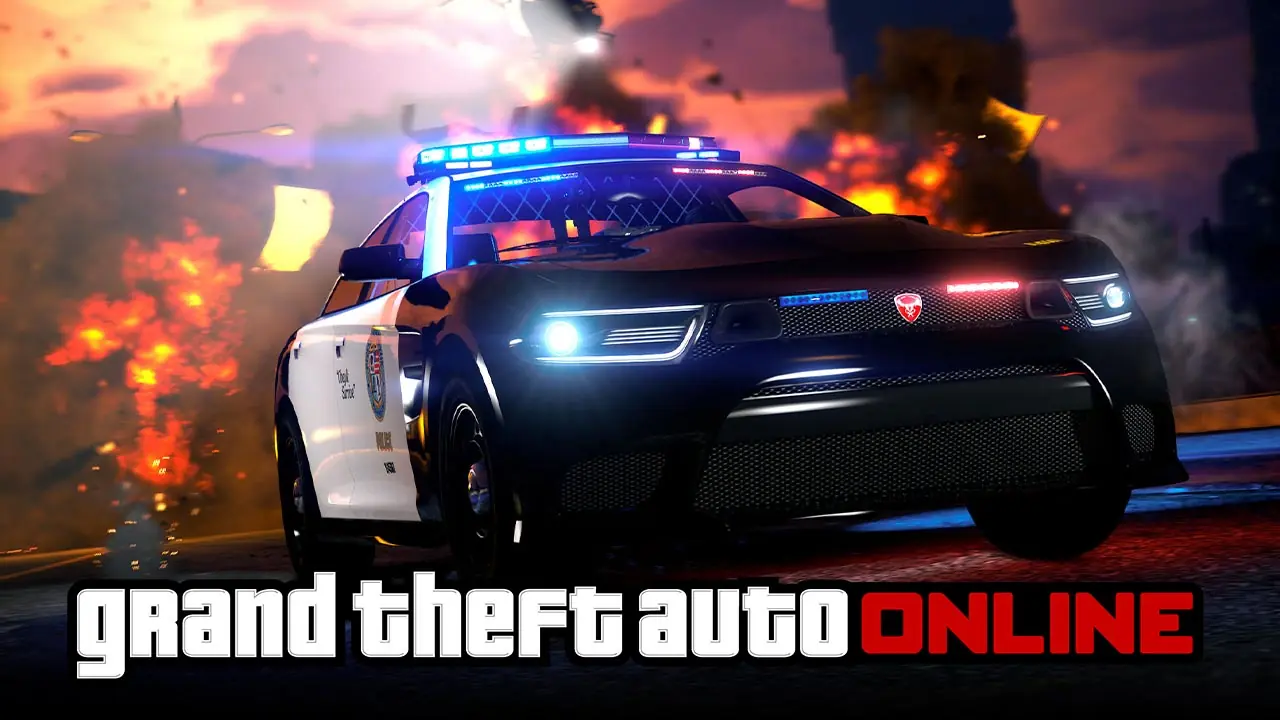 La voiture de police Bravado Buffalo STX de poursuite (Buffalo STX Pursuit) est désormais disponible dans GTA Online via les bonus de la semaine du 9 avril 2026 dans le cadre de la mise à jour des manoirs.