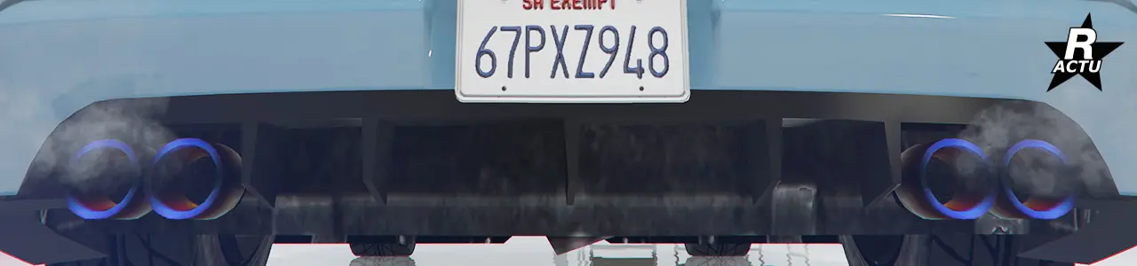 Échappement en titane x2