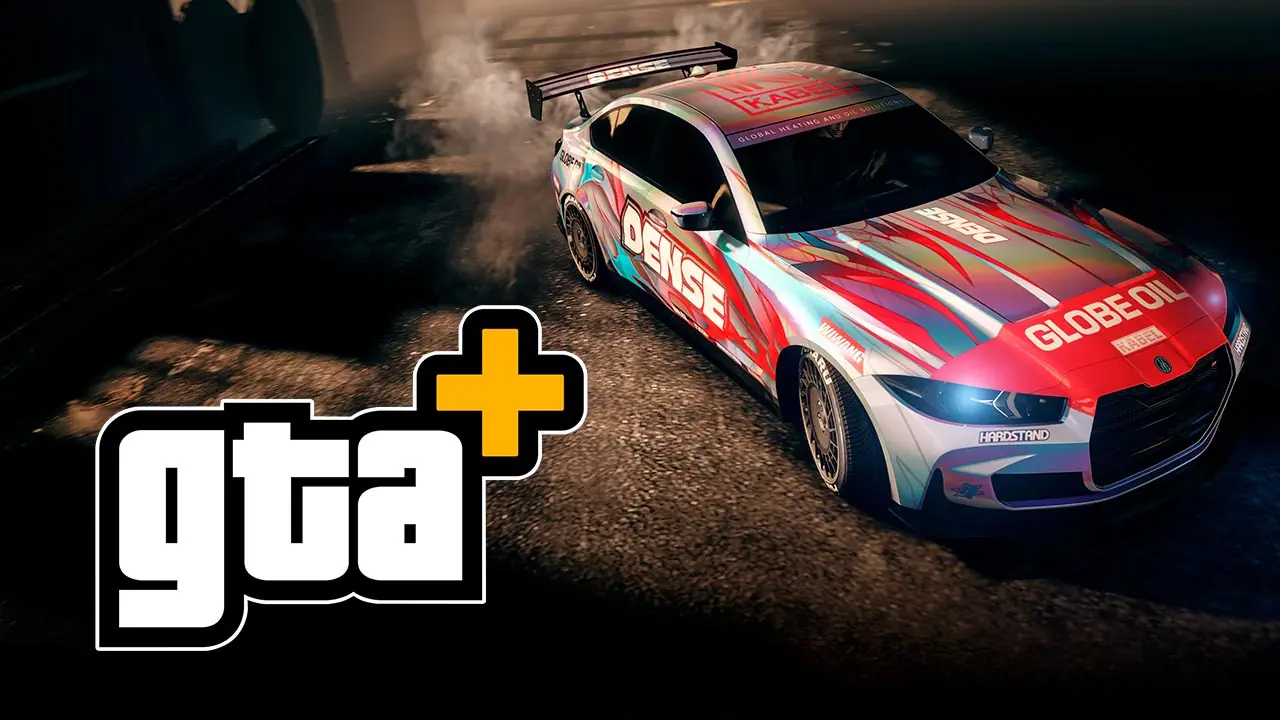Voiture Sentinel GTS qui est offerte avec les avantages GTA+ du mois de mai 2026 avec l'abonnement de GTA Online.