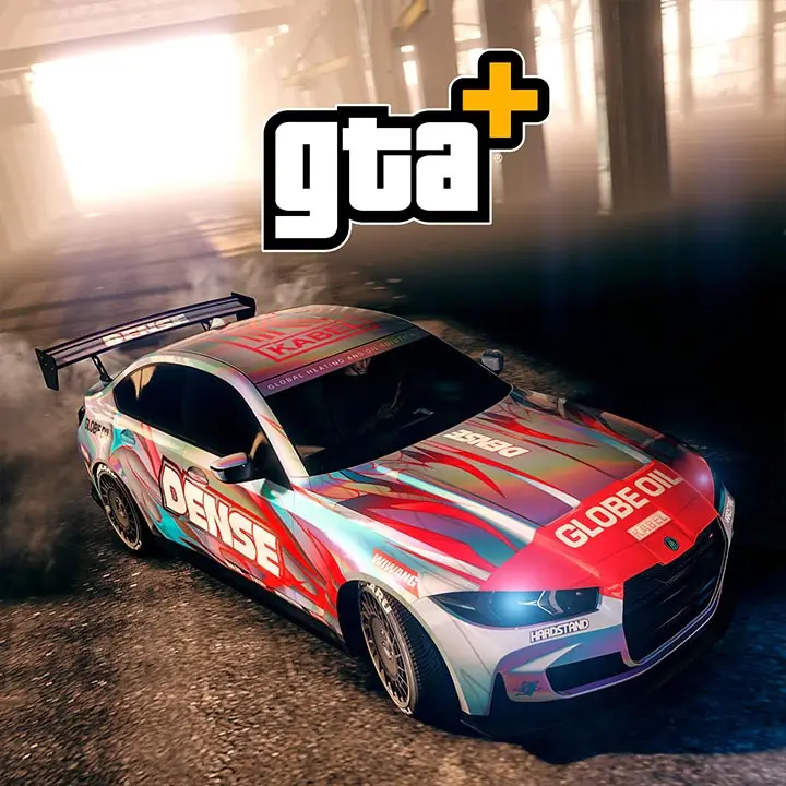 Voiture Sentinel GTS qui est offerte avec les avantages GTA+ du mois de mai 2026 avec l'abonnement de GTA Online.