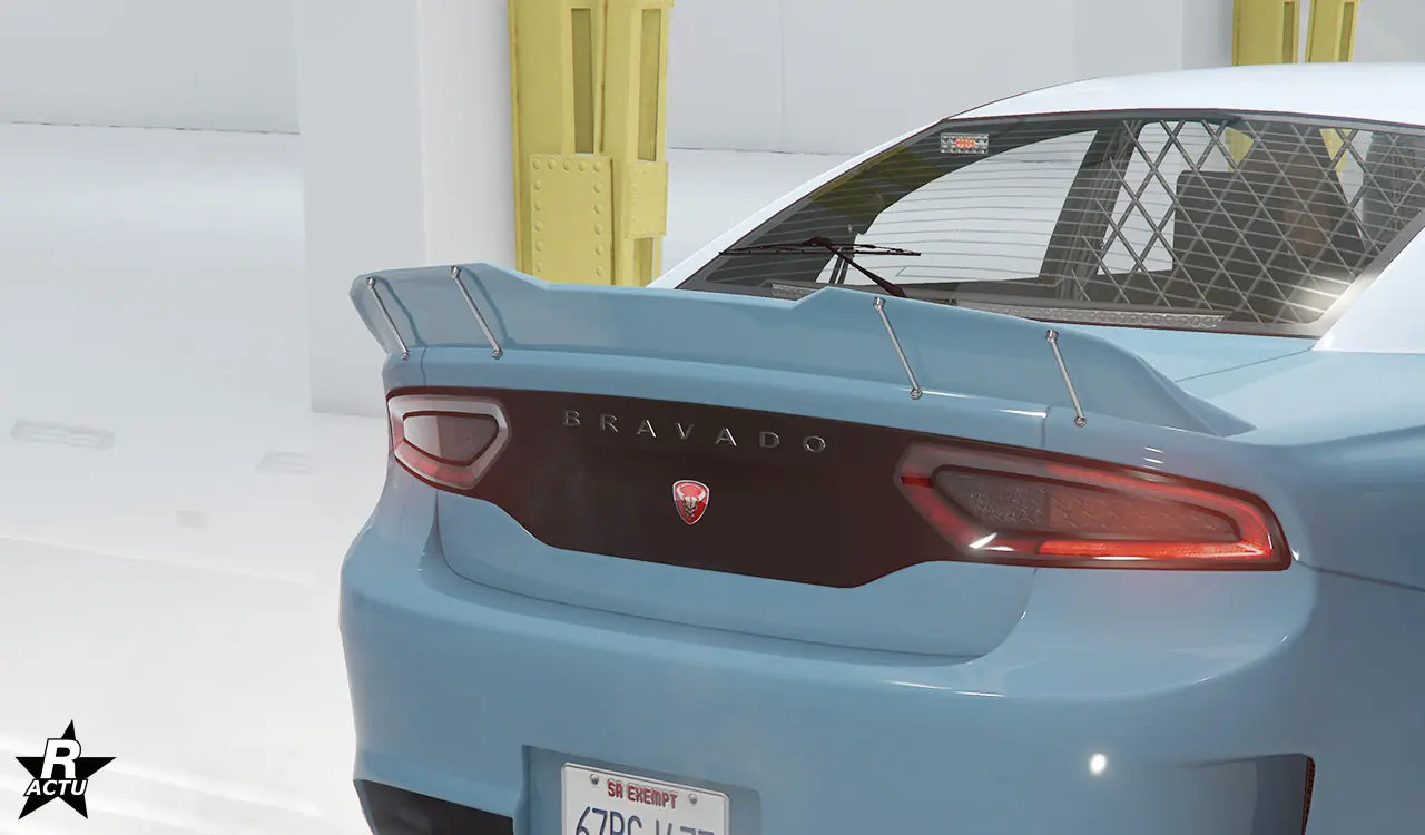Aileron plat découpé