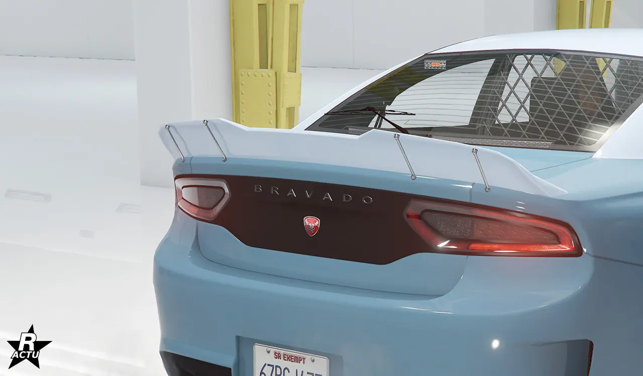 Aileron plat découpé couleur 2