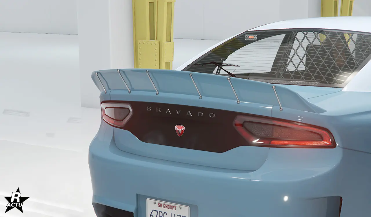 Aileron plat moyen