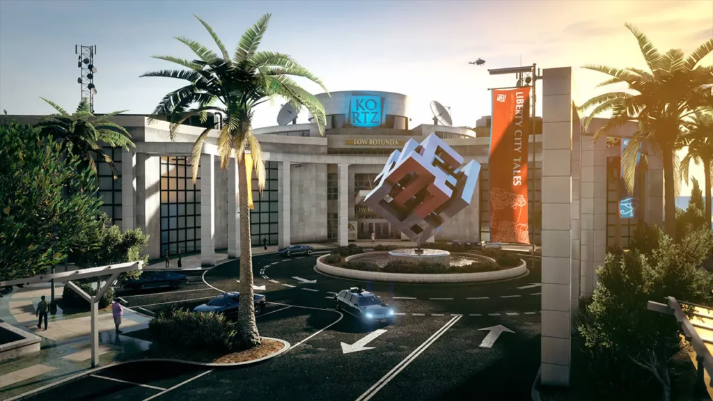 Le musée du Kortz Center dans la mise à jour "Le Braquage du Kortz Center" de GTA Online