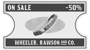 Coupon offrant 50% de réduction sur l'achat de cartouchières aux joueurs de Red Dead Online.