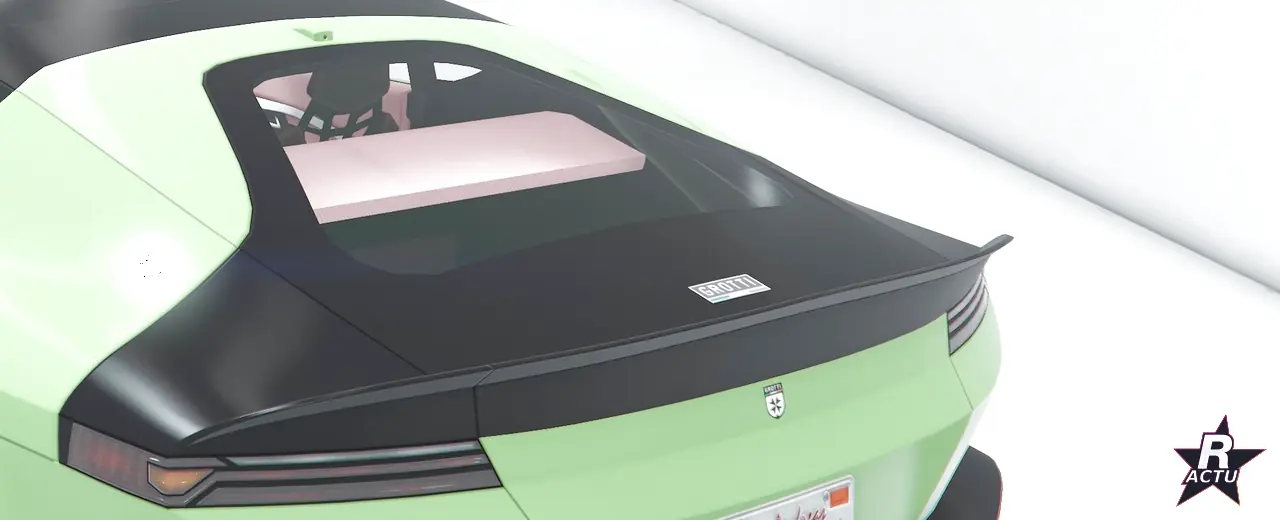Bord rallonge du hayon sur la Grotti Cartuccia GT (GTA Online)