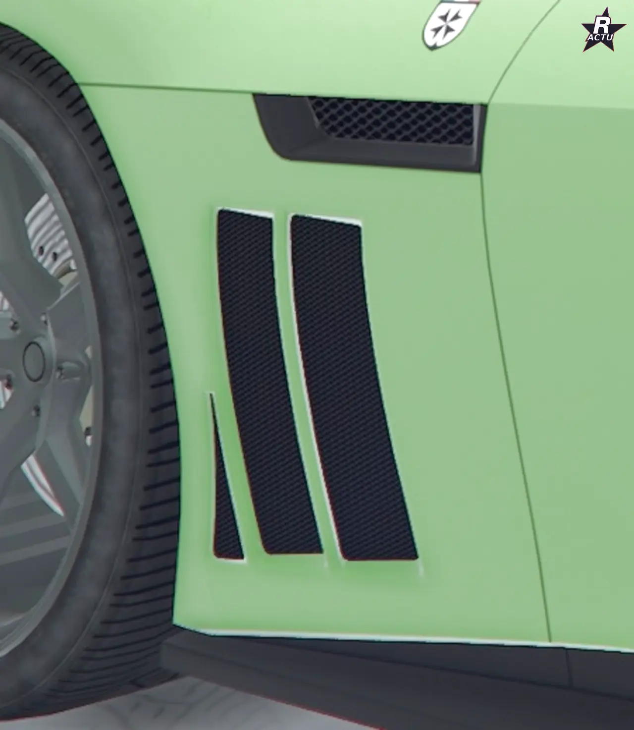 Ailes de course a events verticaux sur la Grotti Cartuccia GT dans GTA Online