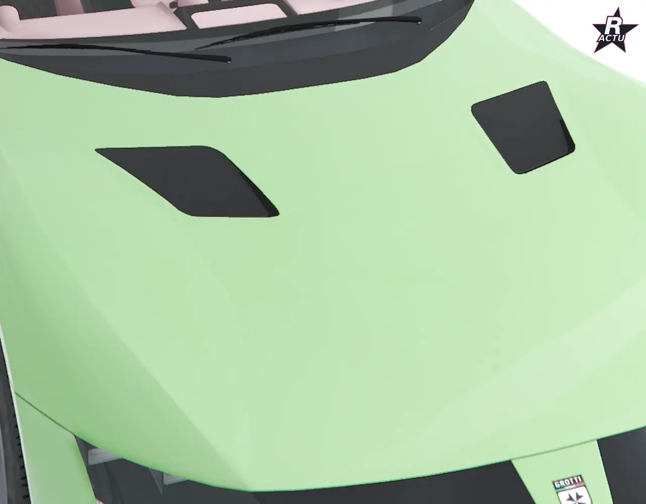Capot de serie d'origine sur la Grotti Cartuccia GT dans GTA Online