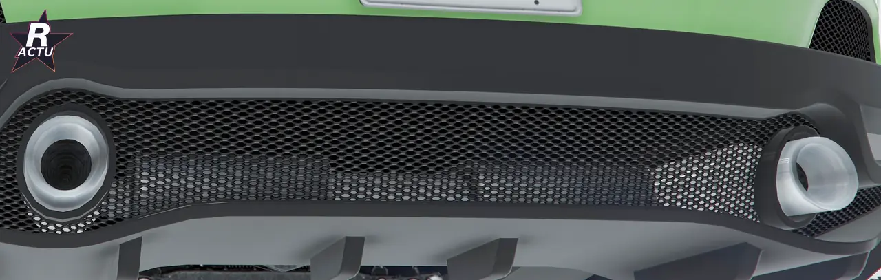Echappement de serie d'origine sur la Grotti Cartuccia GT dans GTA Online