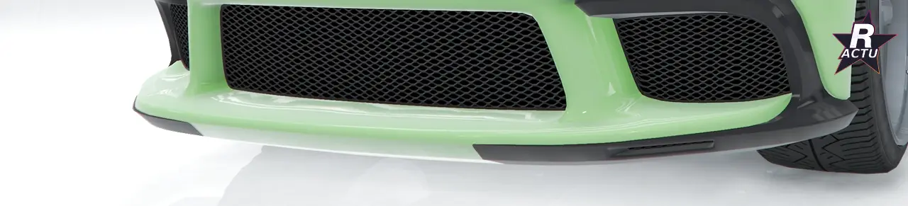 Pare-chocs avant de serie d'origine sur la Grotti Cartuccia GT dans GTA Online