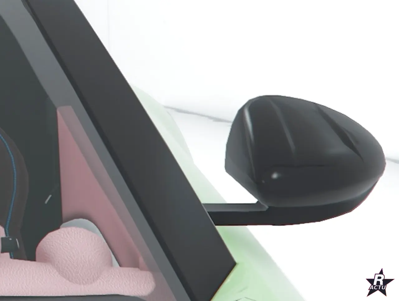 Retroviseur alternatif en plastique sur la Grotti Cartuccia GT dans GTA Online