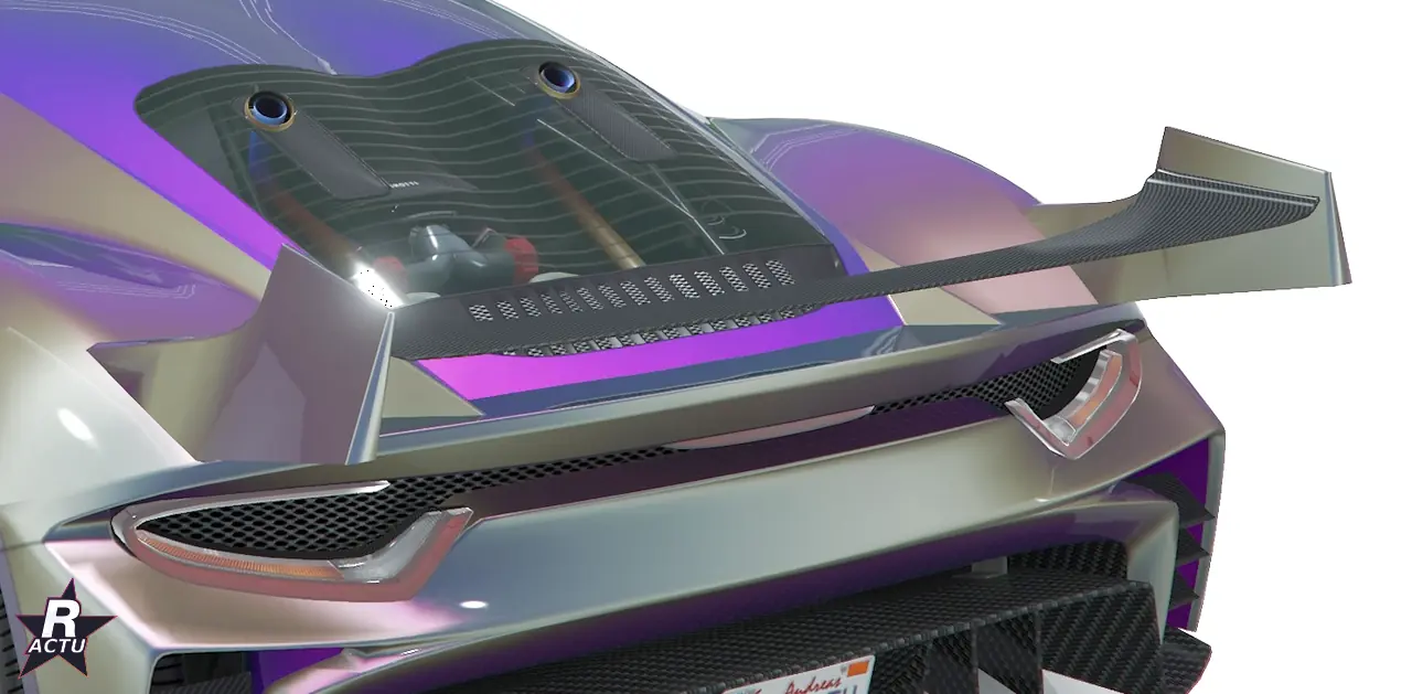 Aileron Improvo sur la Grotti Veleno GT dans GTA Online
