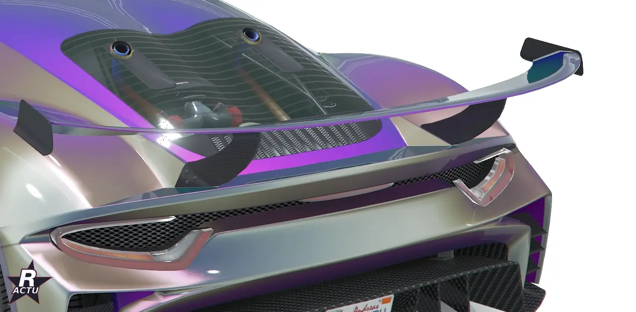 Aileron Improvo Mk II sur la Grotti Veleno GT dans GTA Online