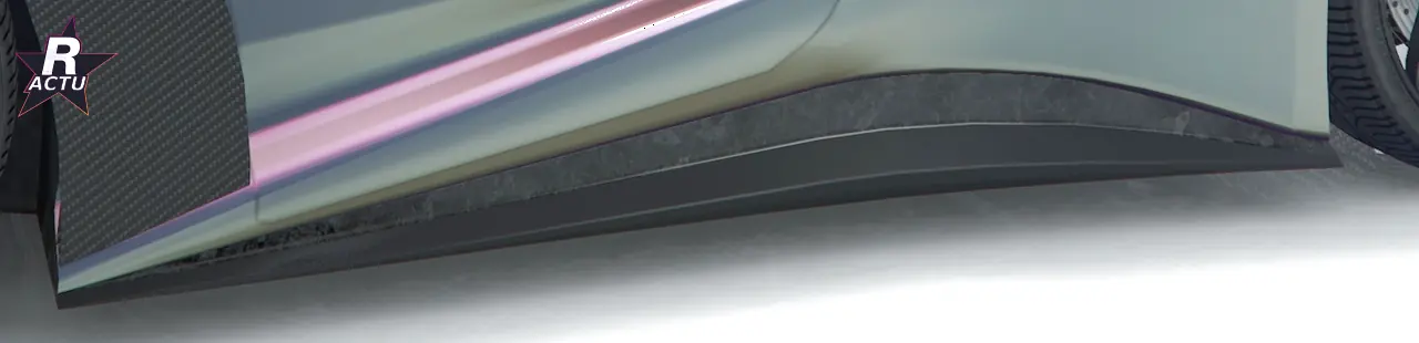 Bas de caisse Agile HSW en carbone sur la Grotti Veleno GT dans GTA Online