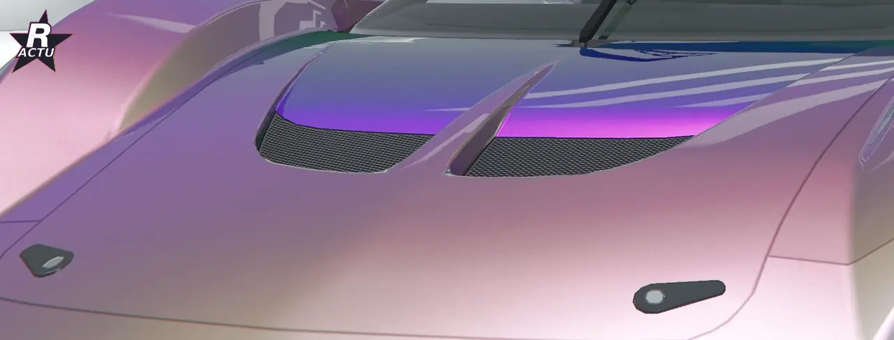 Capot à attaches (goupilles) sur la Grotti Veleno GT dans GTA Online