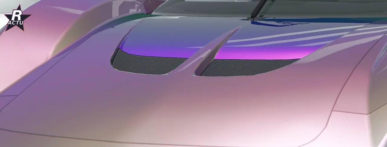 Capot de série d'origine sur la Grotti Veleno GT dans GTA Online
