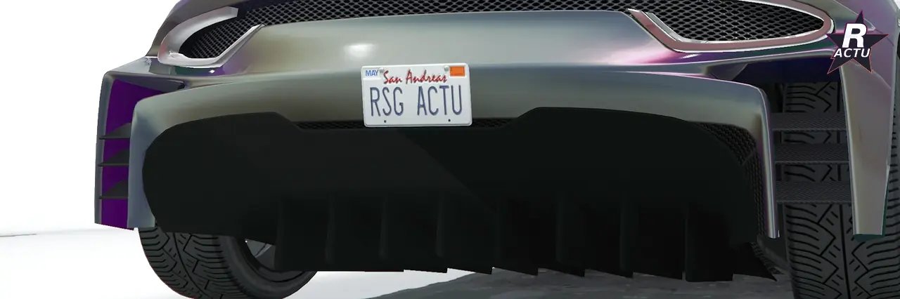 Diffuseur arrière GT sur la Grotti Veleno GT dans GTA Online
