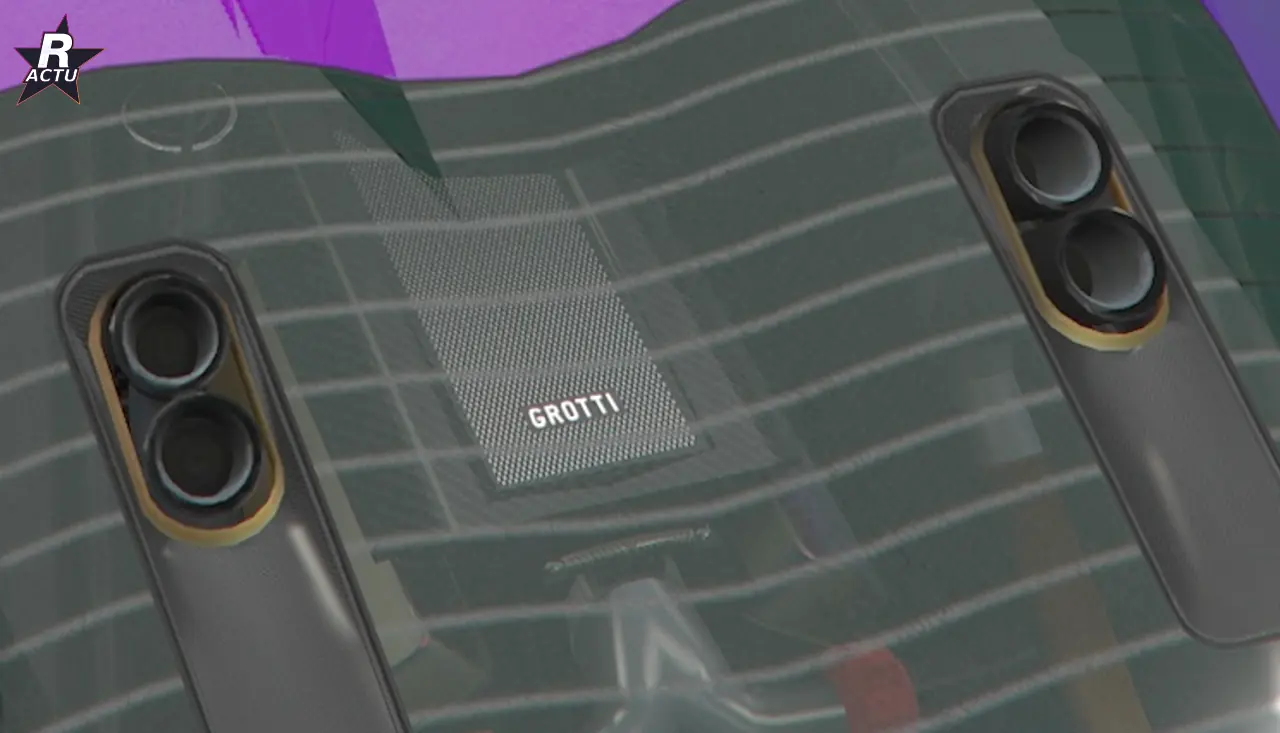 Échappement Carbone x4 sur la Grotti Veleno GT dans GTA Online