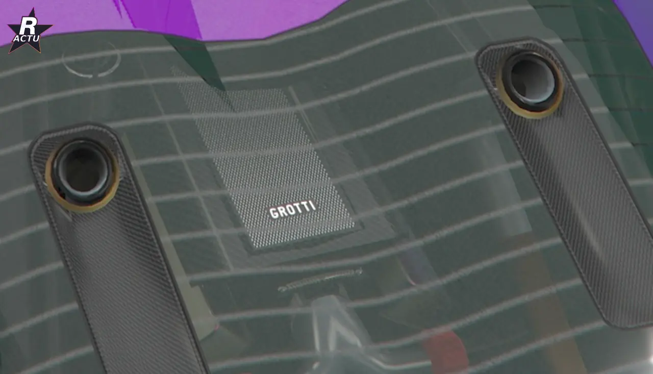 Échappement Équipementier carbone sur la Grotti Veleno GT (GTA Online)