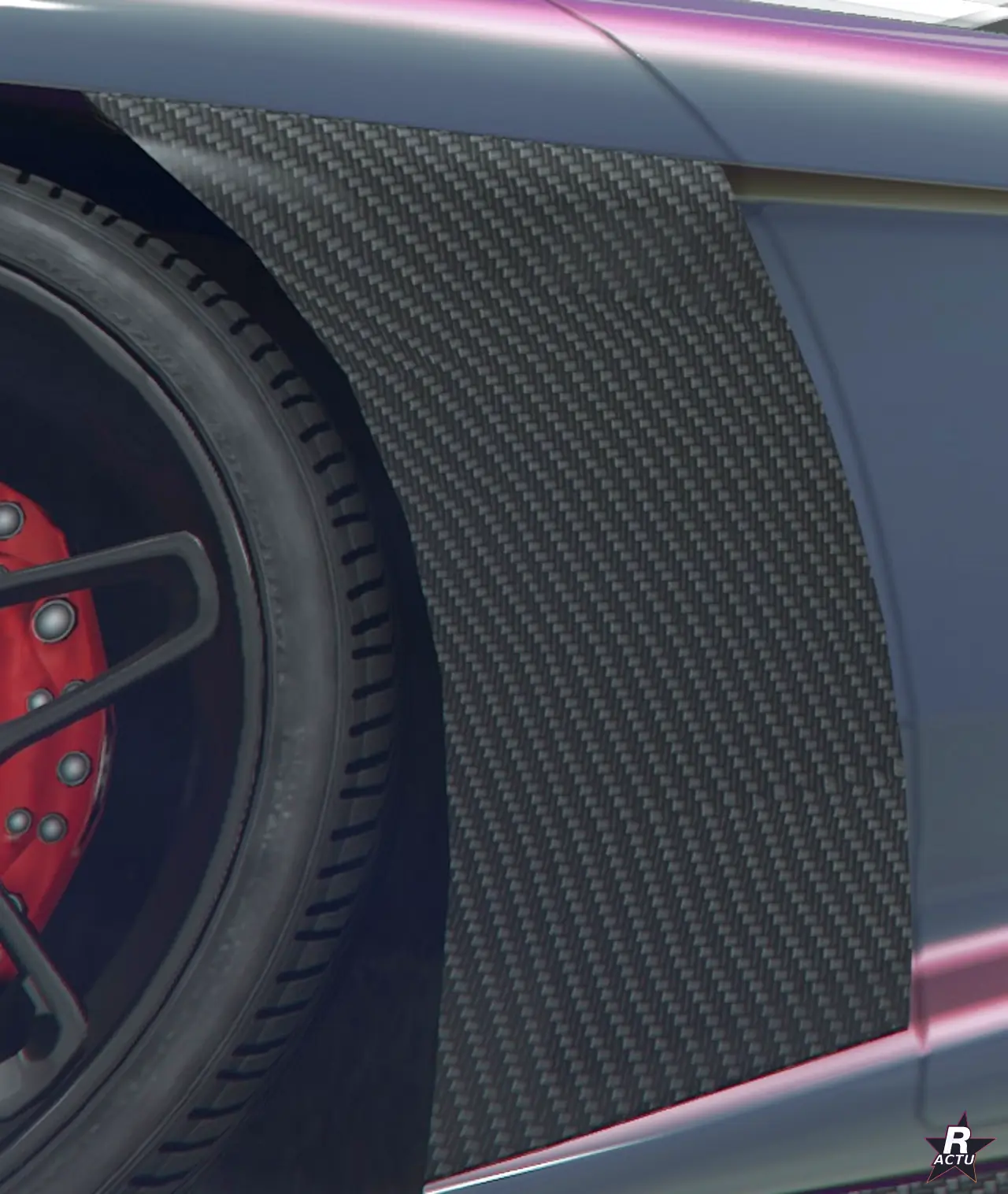 Garde-boue Aérodynamique GT sur la Grotti Veleno GT dans GTA Online
