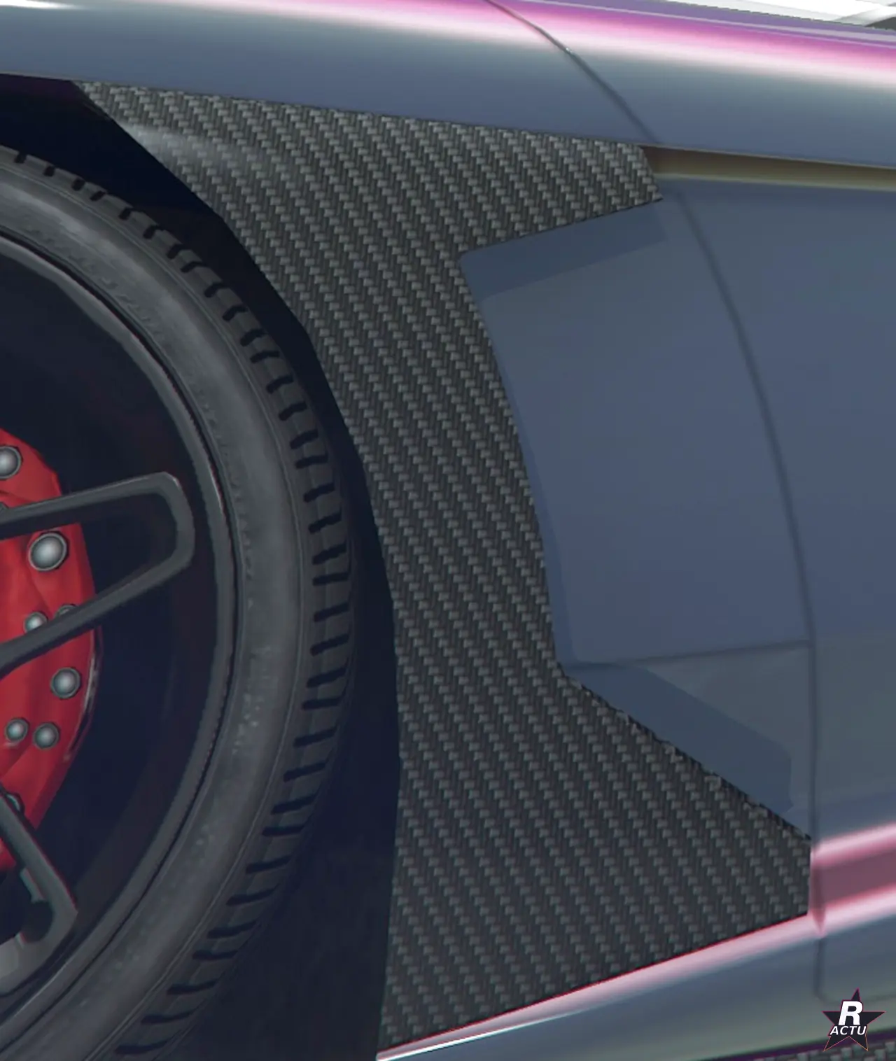 Garde-boue avant La loi de la rue sur la Grotti Veleno GT (GTA Online)