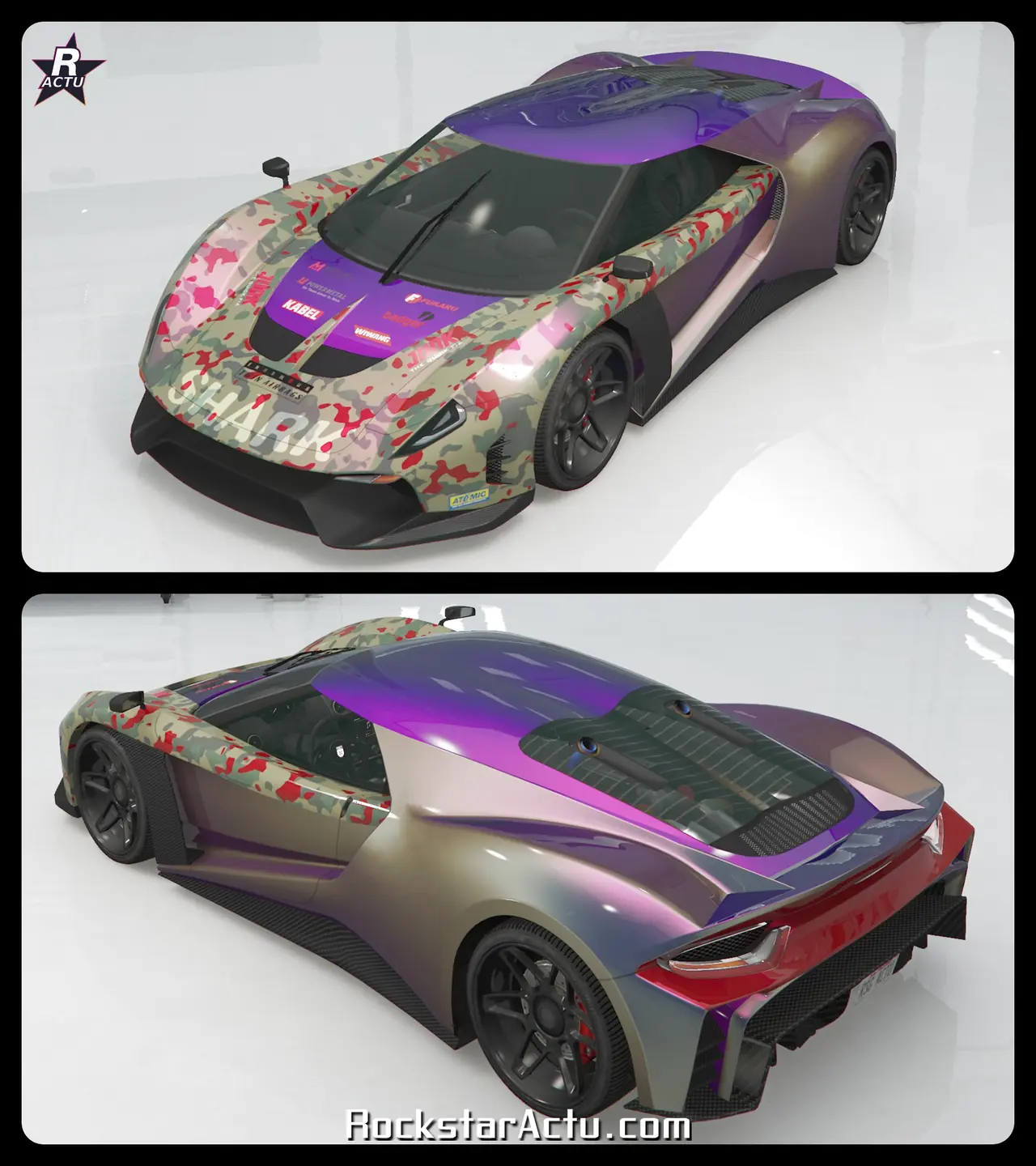 Motif Attaque sur la Grotti Veleno GT dans GTA Online