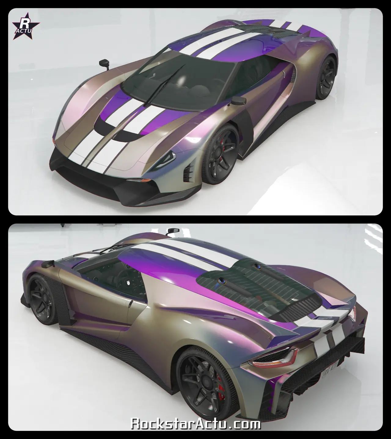 Motif Bandes de course sur la Grotti Veleno GT dans GTA Online