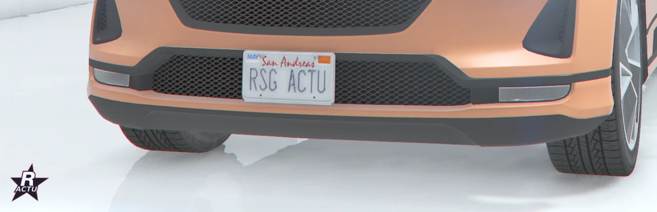 Avant orange de l'Ocelot E-Stride sans séparateur ajouté