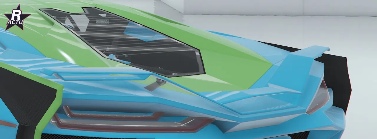 Aileron GT II Ă double montant sur la Pegassi Ignus de poursuite dans GTA Online