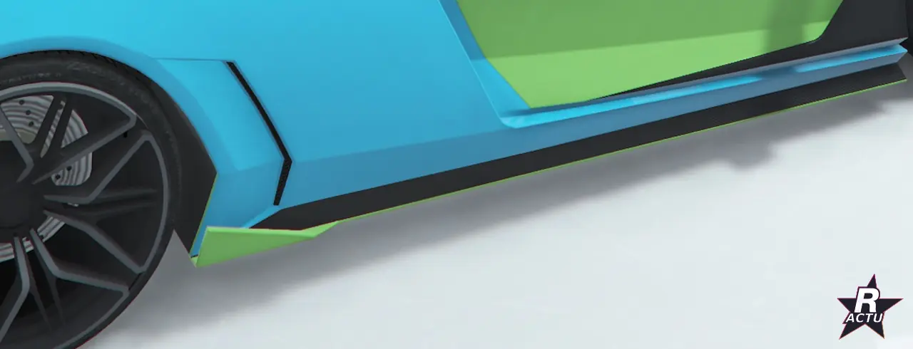 Bas de caisse Arrow en fibre de carbone sur la Pegassi Ignus de poursuite dans GTA Online