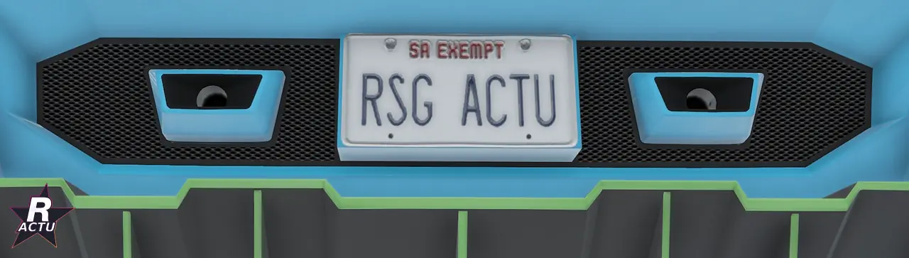 Échappements de série sous le pare-chocs de la Pegassi Ignus de poursuite dans GTA Online