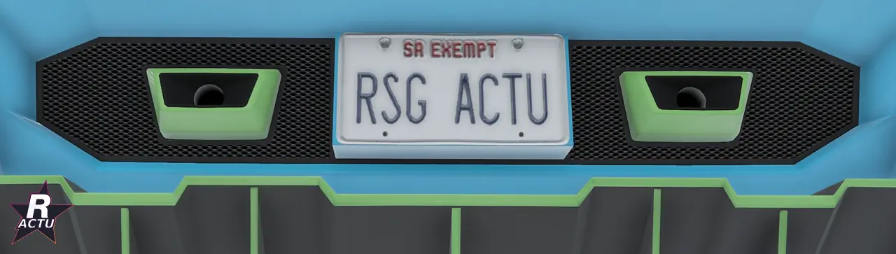 Échappements de série aux embouts verts (couleur secondaire) sur la Pegassi Ignus de poursuite