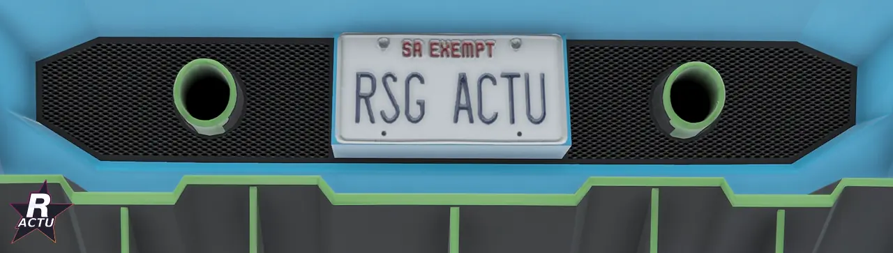 Échappements performance sous le diffuseur de la Pegassi Ignus de poursuite dans GTA Online