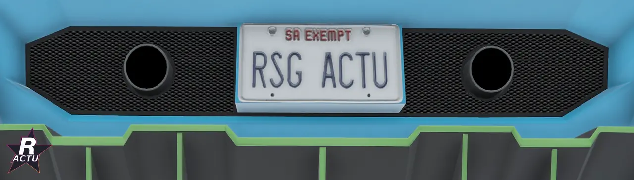 Échappements ronds à coupe biseautée sur la Pegassi Ignus de poursuite dans GTA Online