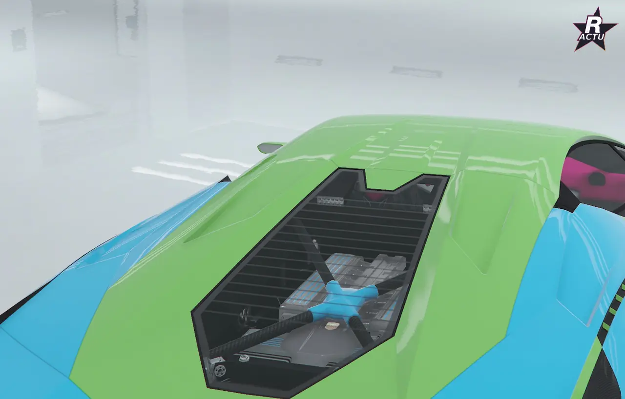 Toit sans antennes de police sur la Pegassi Ignus de poursuite dans GTA Online