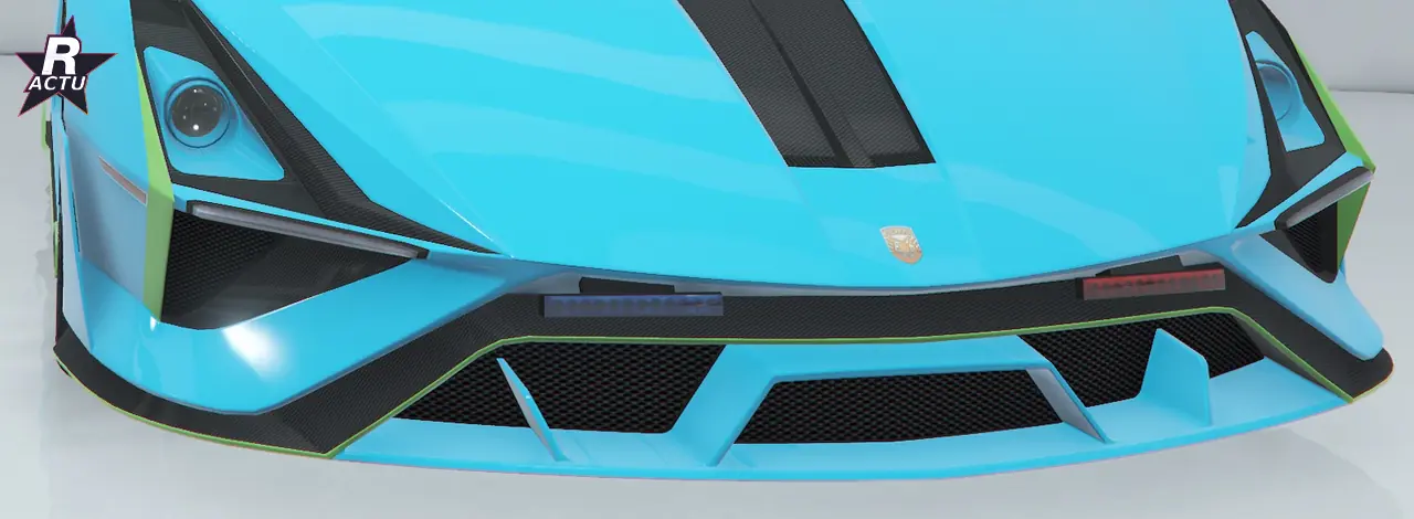 Pare-chocs Arrow Mk II au style agressif sur la Pegassi Ignus de poursuite dans GTA Online