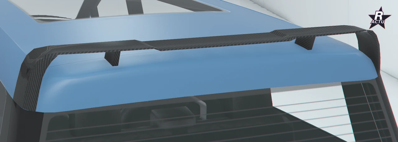 Aileron tuning surélevé sur le hayon de la Läufer
