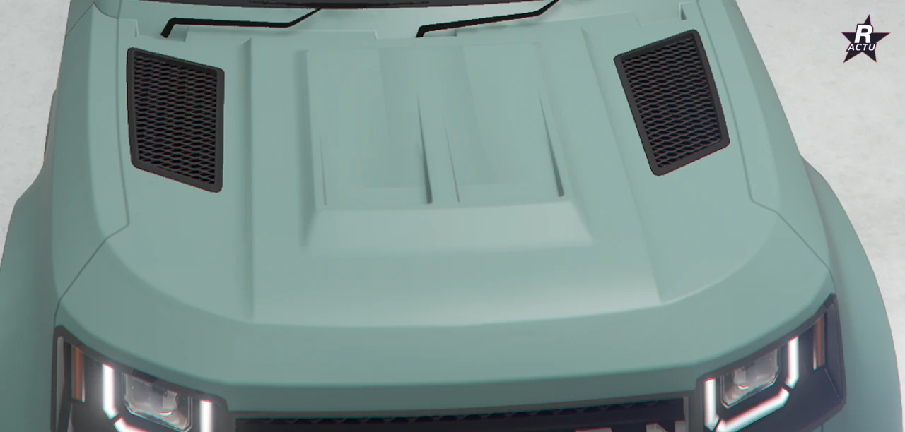 Capot performance sur le Gallivanter Warden dans GTA Online