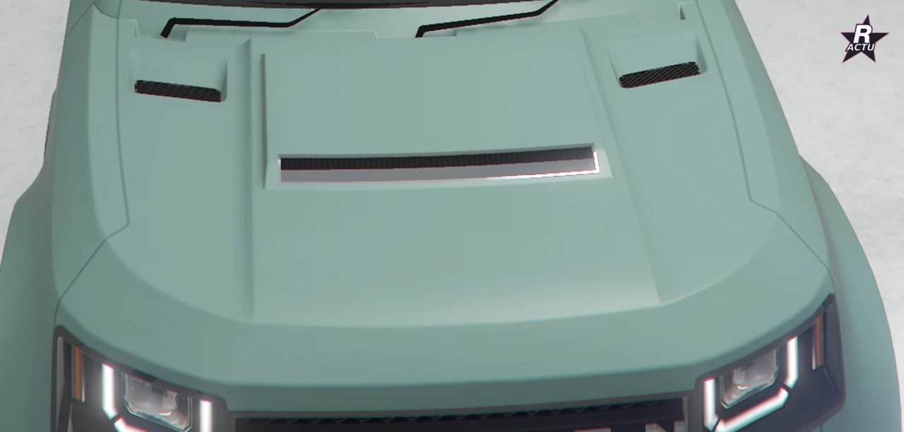 Capot ventilé du Gallivanter Warden dans GTA Online