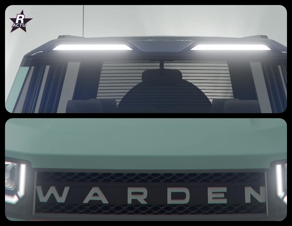 Barre de phares de toit Warden sur le Gallivanter Warden