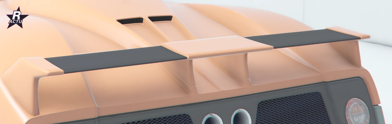 Aileron de compétition sur la Pegassi Horus dans GTA Online