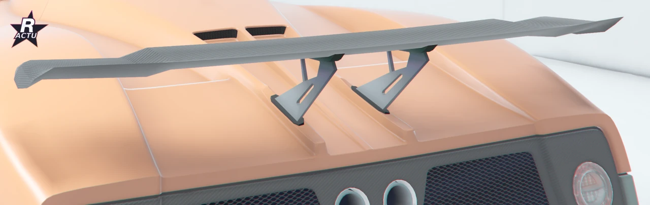 Aileron de drift sur la Pegassi Horus
