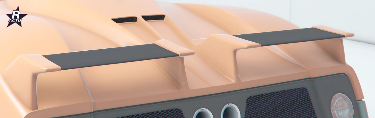 Arrière de la Pegassi Horus sans aileron